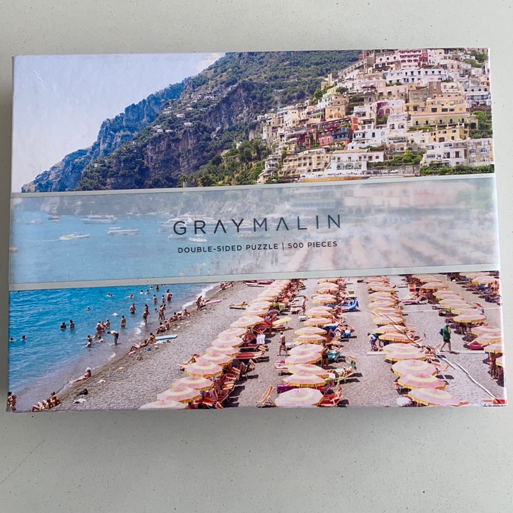 Gray Malin The Italy Double-Sided 500 Piece Puzzle